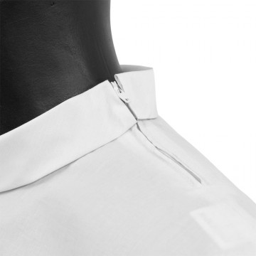 Amitto Bianco con Zip in...