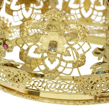 Corona per Statue in Ottone...