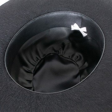 Cappello Saturno Nero con...