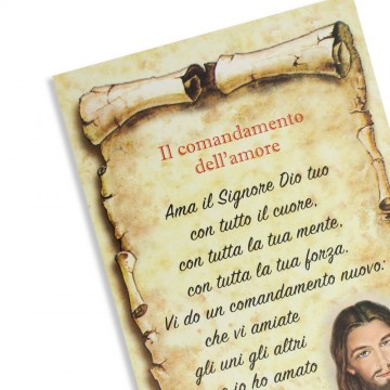 Preghiera il Comandamento...