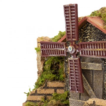 Mulino a vento per Presepe