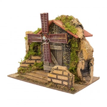 Mulino a vento per Presepe