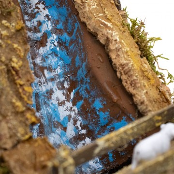 Ruscello con Pompa e Ponte