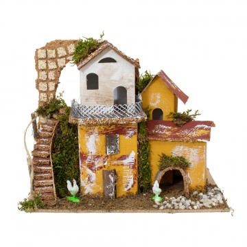 Casolare con Scale per Presepe