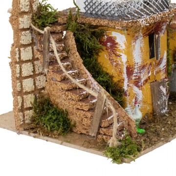Casolare con Scale per Presepe