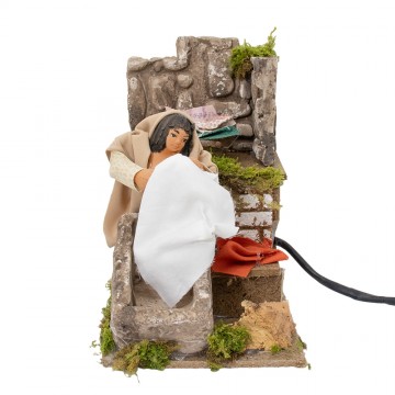 Lavandaia Presepe in Movimento
