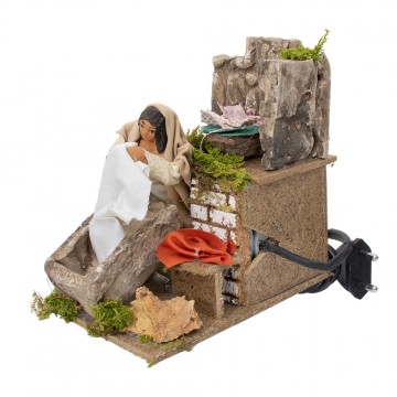 Lavandaia Presepe in Movimento