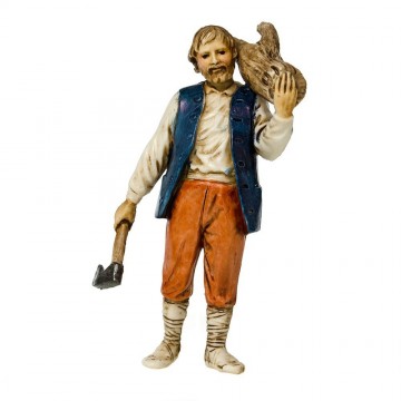 Personaggi con Pala e Legna...