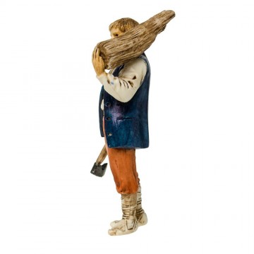 Personaggi con Pala e Legna...