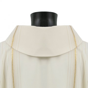 Casula Avorio Rigata in...