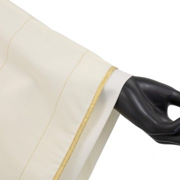 Dalmatica Avorio Rigata in...