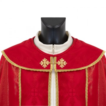 Piviale Rosso in Tessuto...