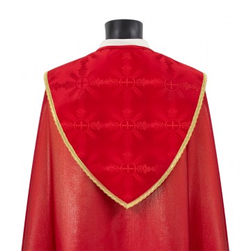 Piviale Rosso in Tessuto...