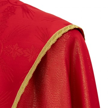 Piviale Rosso in Tessuto...