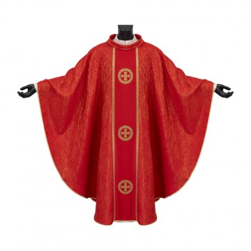 Casula Rossa Croce Mosaico...