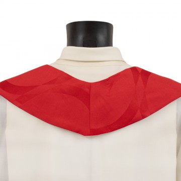 Casula Rossa e Croci Ricamate