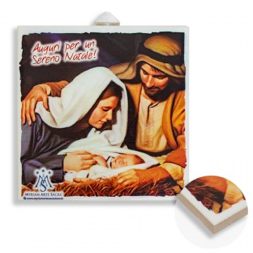 Piastrella Natività in...