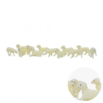 Pecore Presepe Euromarchi 4 cm