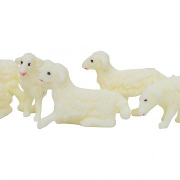 Pecore Presepe Euromarchi 4 cm