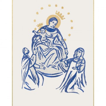 Coprileggio Ricamo Madonna...