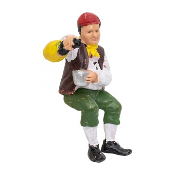 Uomo con fiasco Presepe...