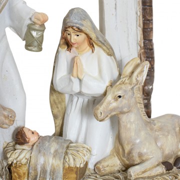 Natività con Arco e Palme...