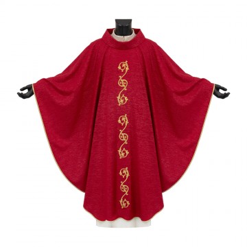 Casula Rossa Ricamata in...