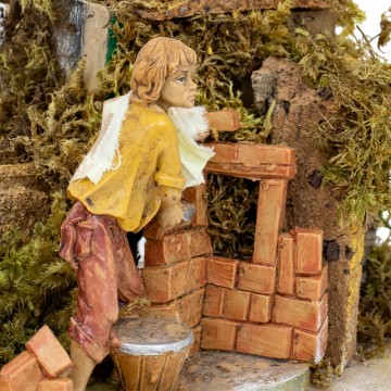 Muratore Presepe in Movimento