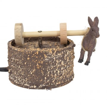 Macina con Asino Presepe in...