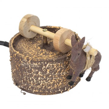 Macina con Asino Presepe in...