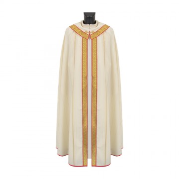 Piviale Avorio Rigato con...