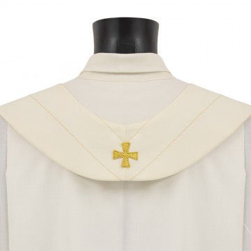 Piviale Avorio Rigato con...