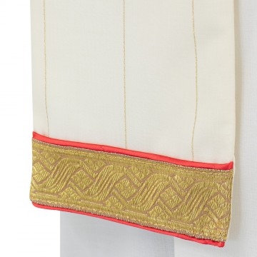 Piviale Avorio Rigato con...