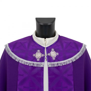 Piviale Viola in Pura Lana