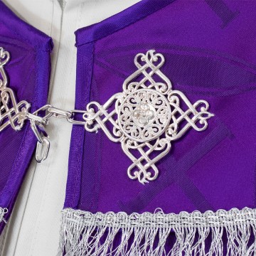 Piviale Viola in Pura Lana