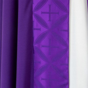 Piviale Viola in Pura Lana