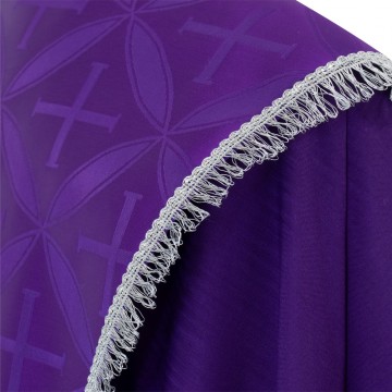 Piviale Viola in Pura Lana