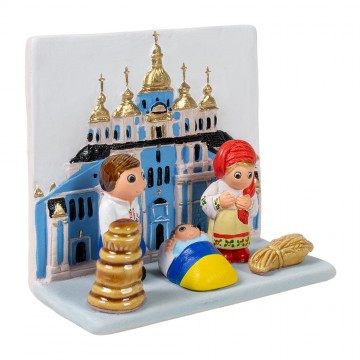 Presepe Ucraina in Ceramica...