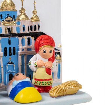 Presepe Ucraina in Ceramica...