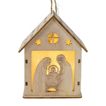 Casetta Natalizia in Legno...