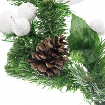 Corona dell'Avvento con Neve