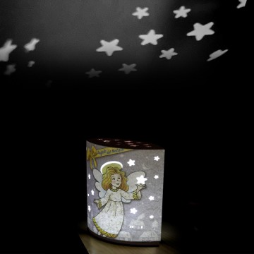Lampada Angelo del Natale