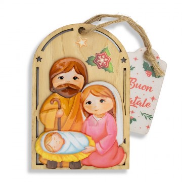 Decorazione Natalizia in Legno