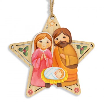 Decorazione Natalizia in Legno