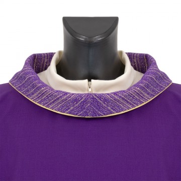 Casula Viola con Collo e...