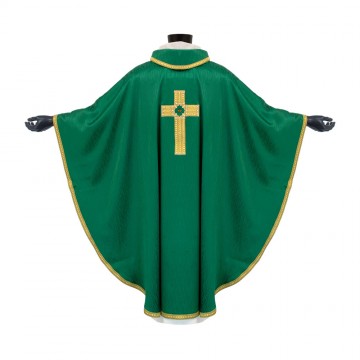 Casula Verde con Croce e...
