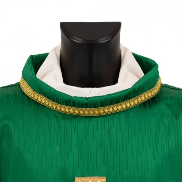 Casula Verde con Croce e...