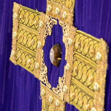 Casula Viola con Croce e...