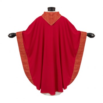 Casula Rossa con Collo e...