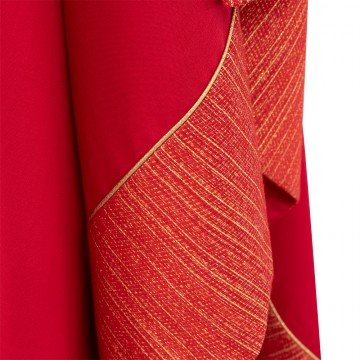 Casula Rossa con Collo e...